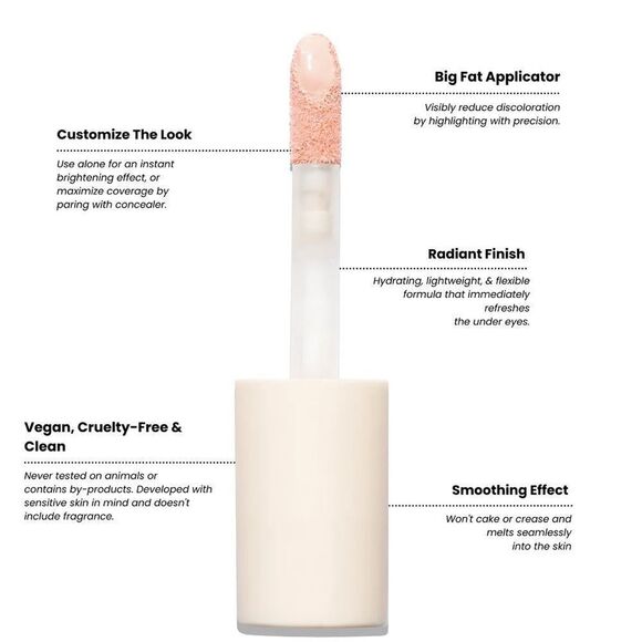 🦋 Star Bright Under Eye Brightener Eternal Sunshine (mid-tone peach) New FullSz - Picture 5 of 13